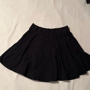 Hollister, black skater skirt size medium